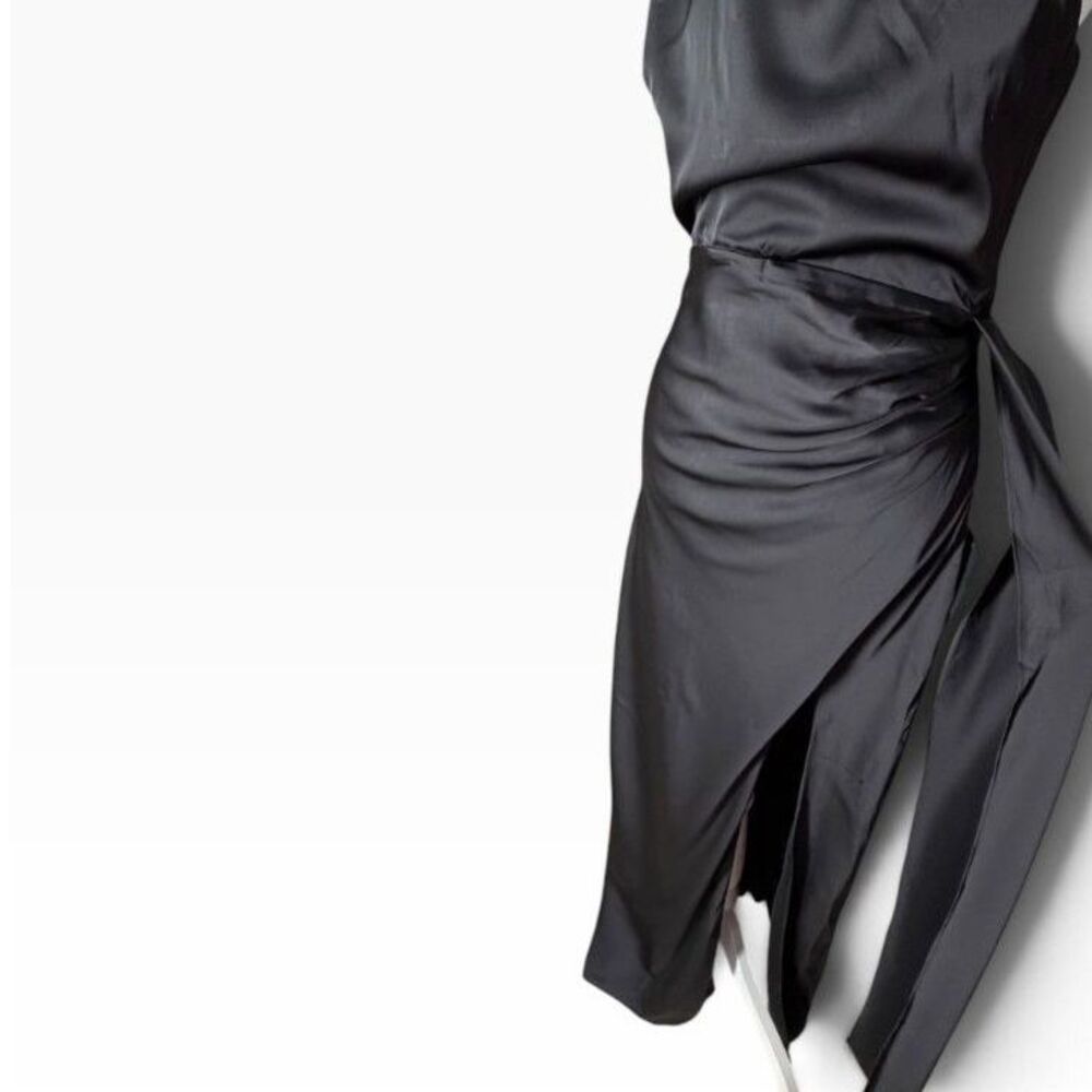 Lulus Black Spaghetti Strap Dress Medium - Picture 2 of 10